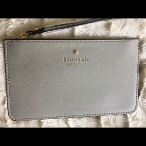Brand New Kate Spade Gray wristlet